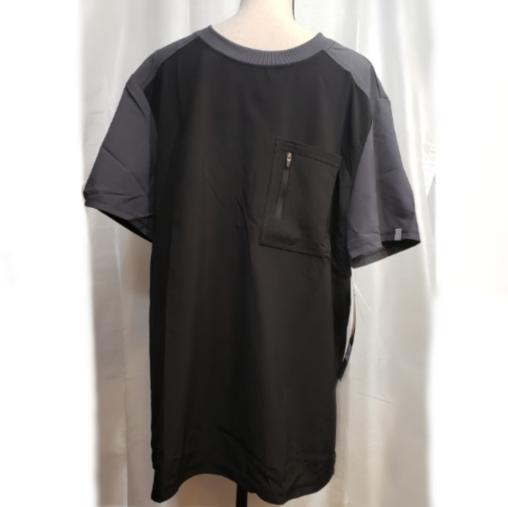 CHEROKEE Infinity Men's Colorblock Crew Neck Scrub